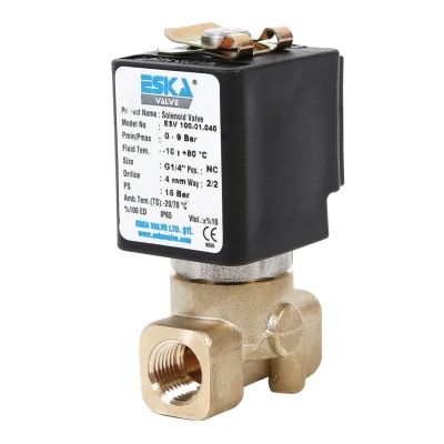 Электромагнитный клапан прямого действия ESKA VALVE ESV 100-101, 120-121 НЗ В Москве
