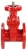Задвижка шиберная дн.ру GGG40-SS304-NBR-2W-ISO Ру10 с голым штоком и невыдвижным шпинделем В Москве