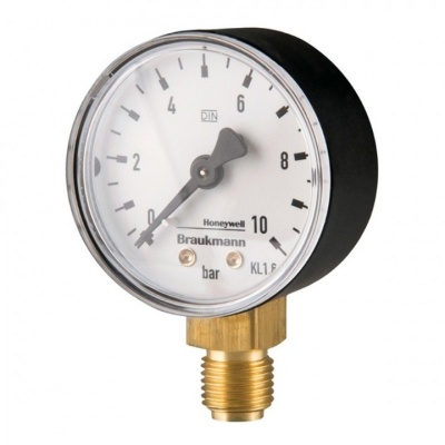 Манометр M38K, подключение cнизу, Honeywell В Москве