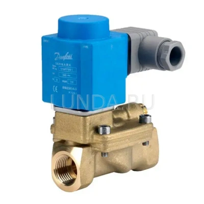 Клапан соленоидный EV220B 15-50 с сервоприводом, с катушкой, Danfoss В Москве